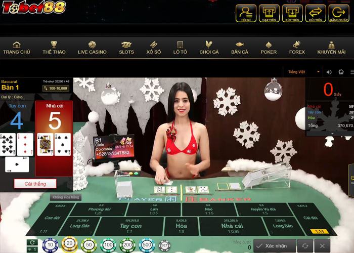 huong dan danh bai baccarat tobet88