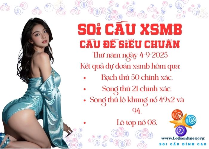 Soi cau xsmb 4-9-2025